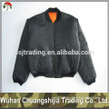 black MA1 flight jacket